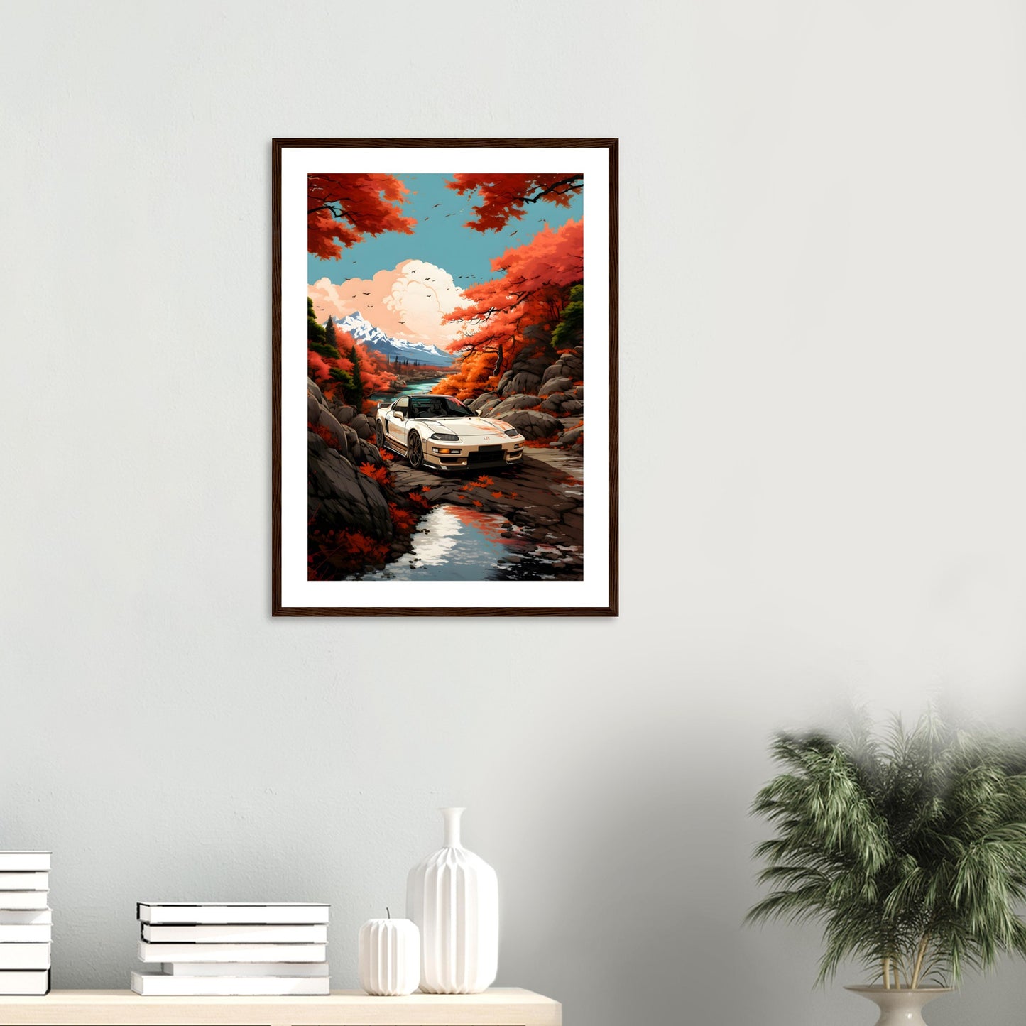 Honda NSX - Red Trees