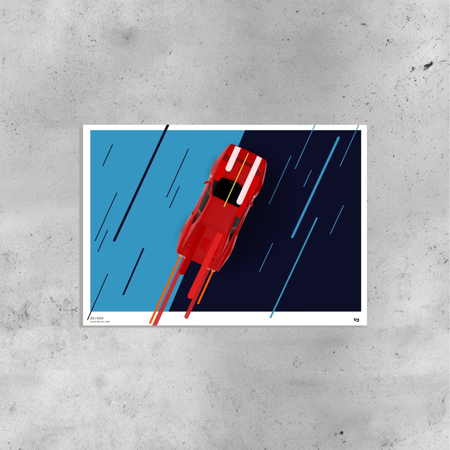 004 Speed Ferrari 288 GTO