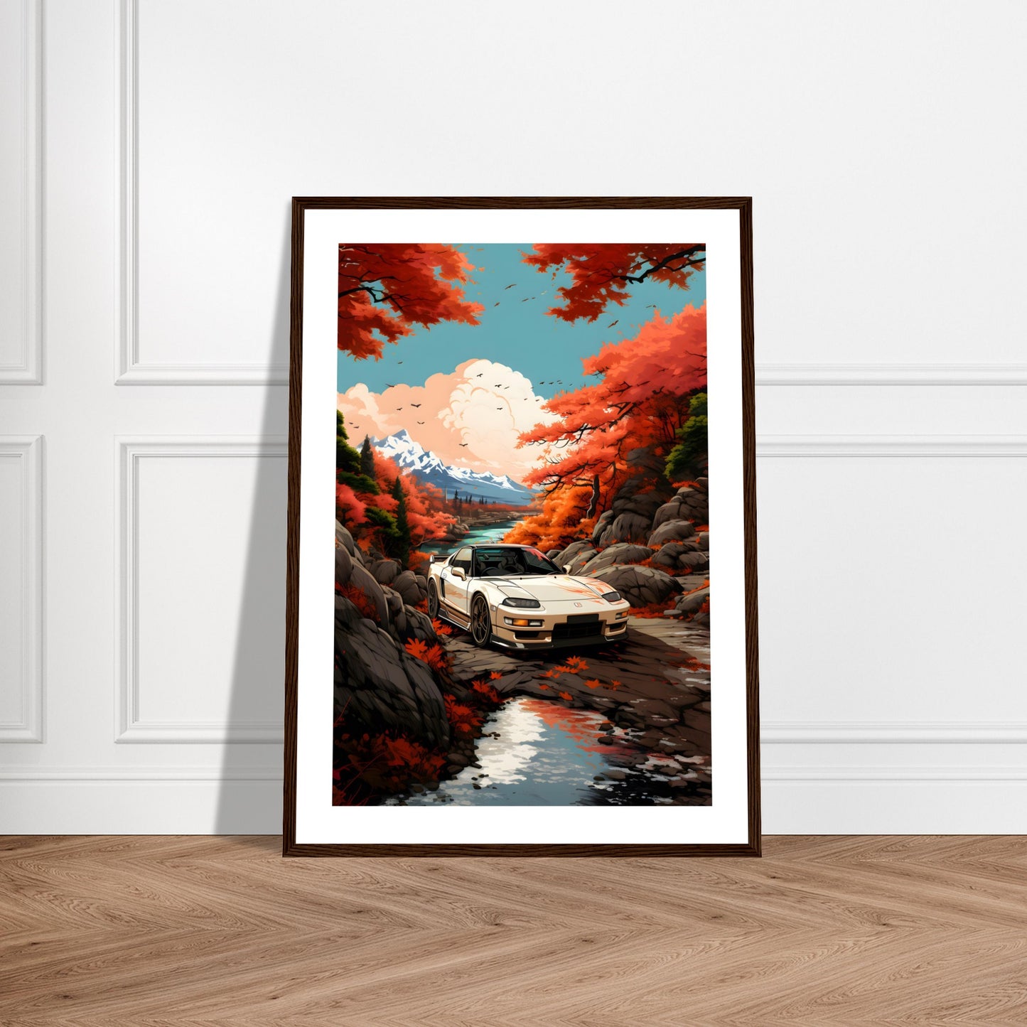 Honda NSX - Red Trees