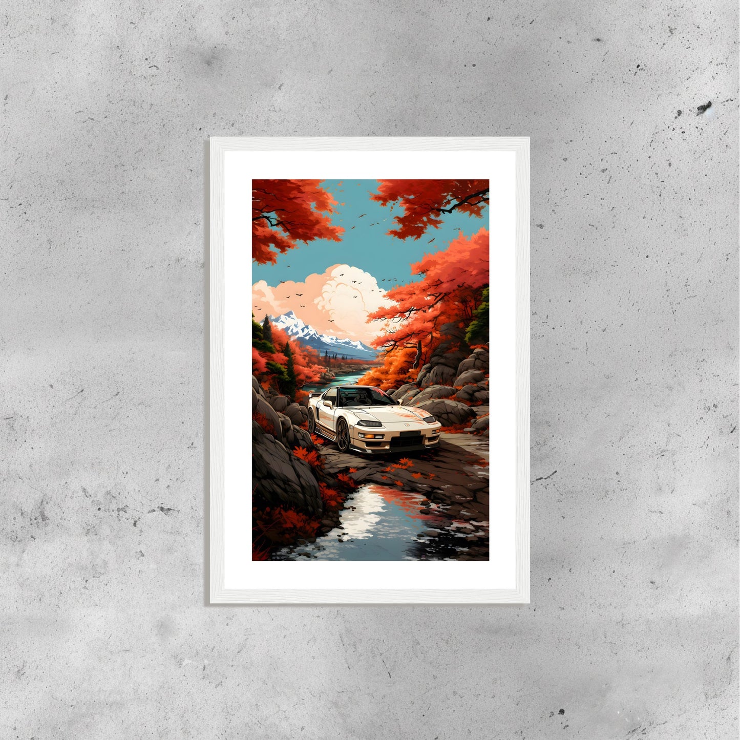 Honda NSX - Red Trees