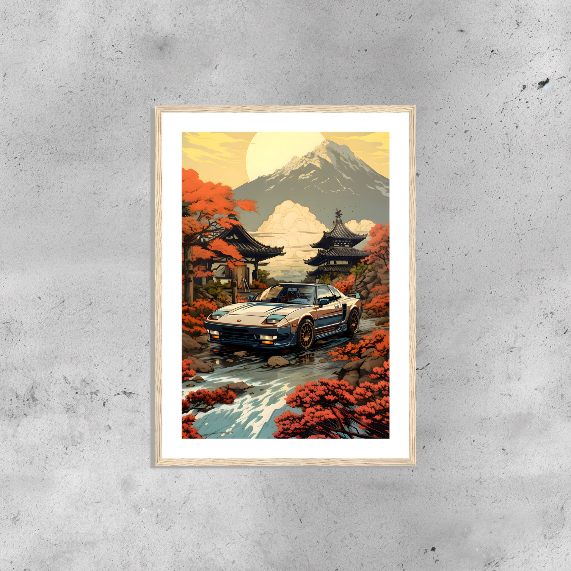 Honda NSX - Japan Art