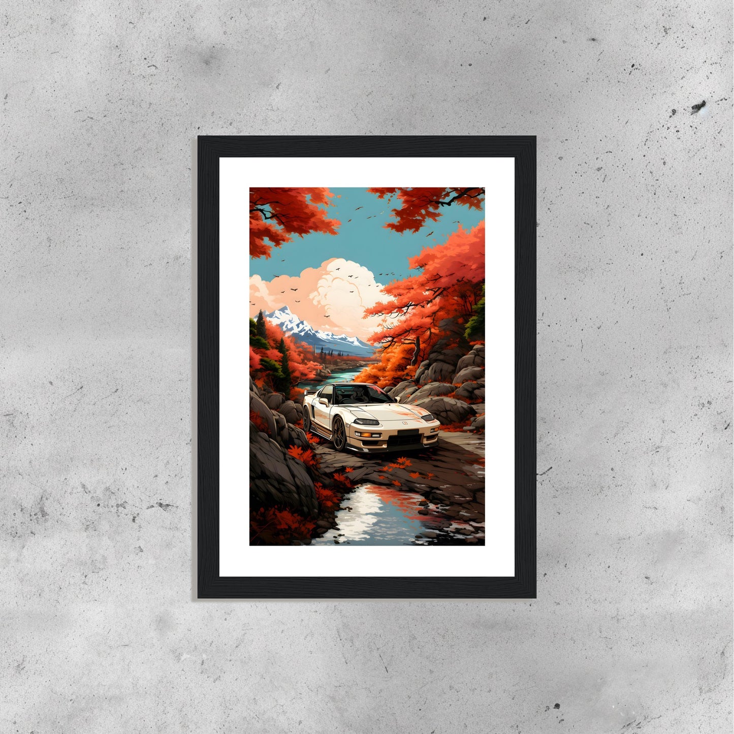 Honda NSX - Red Trees