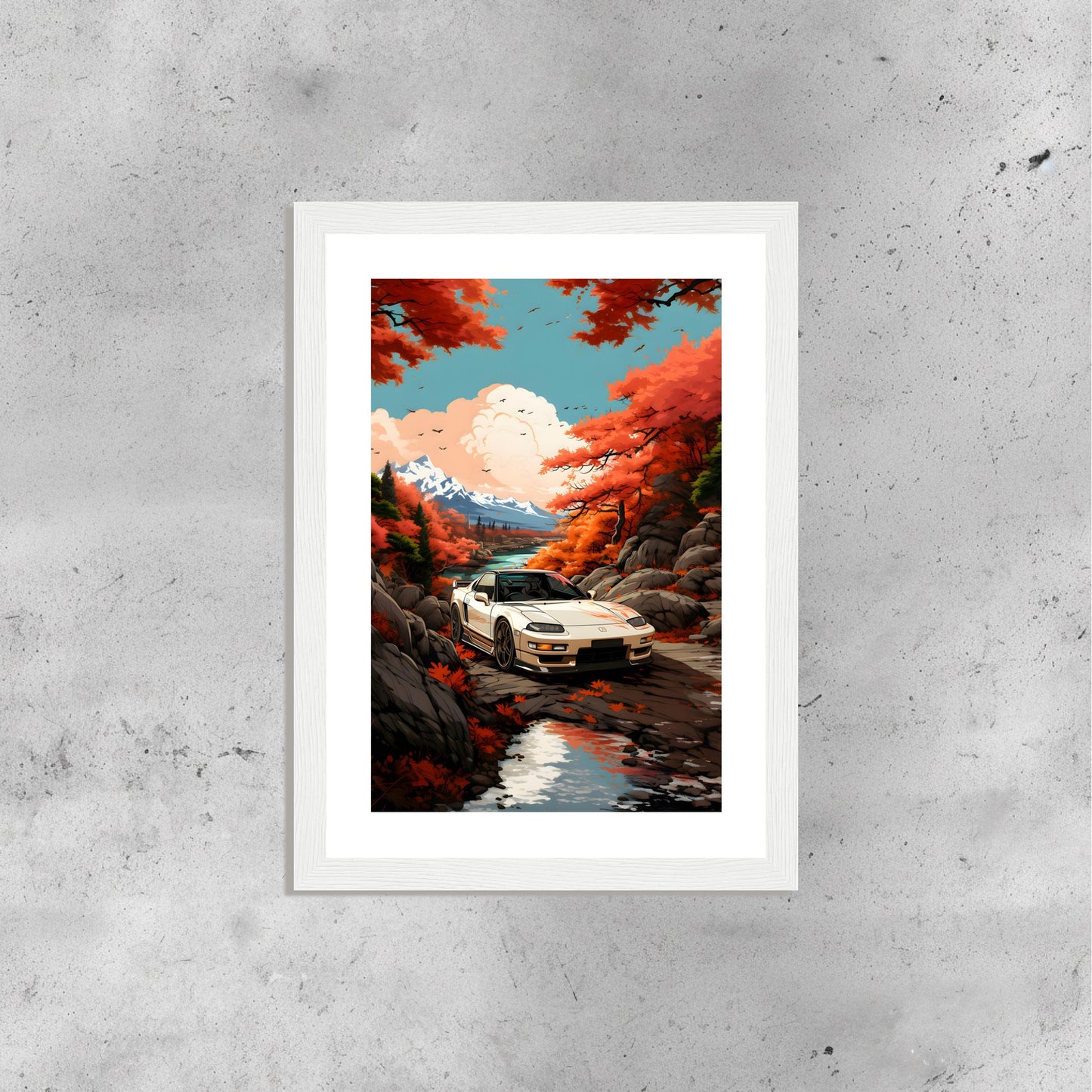 Honda NSX - Red Trees