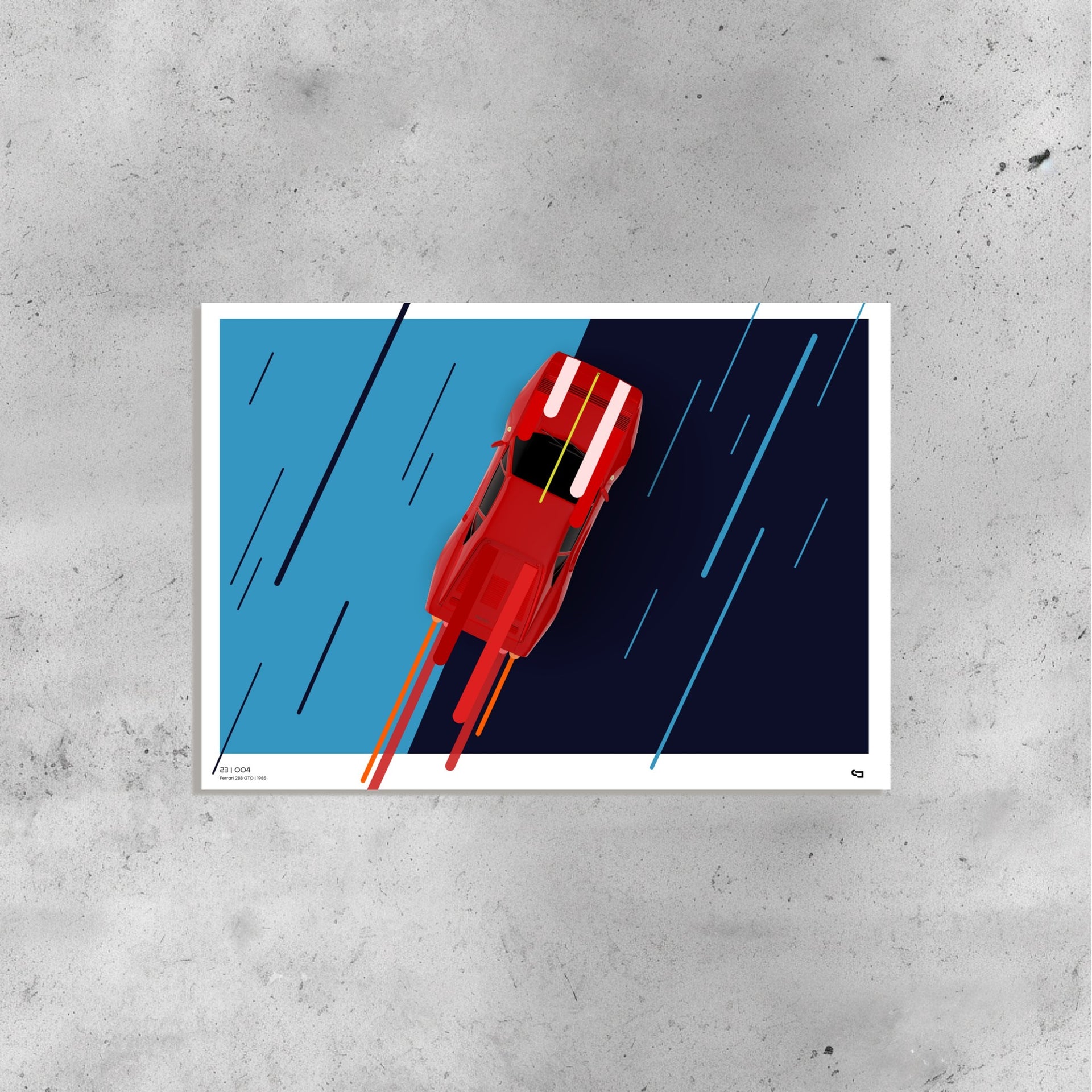 004 Speed Ferrari 288 GTO