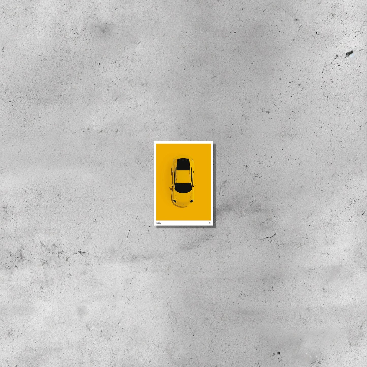 008 Yellow Porsche 911