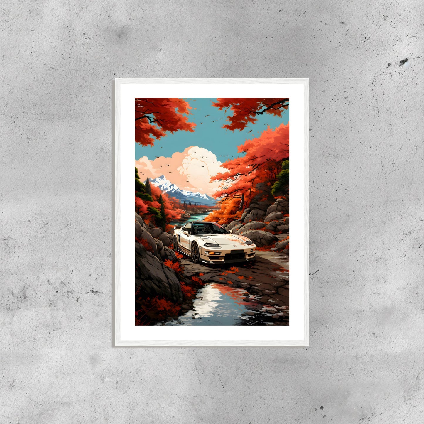 Honda NSX - Red Trees