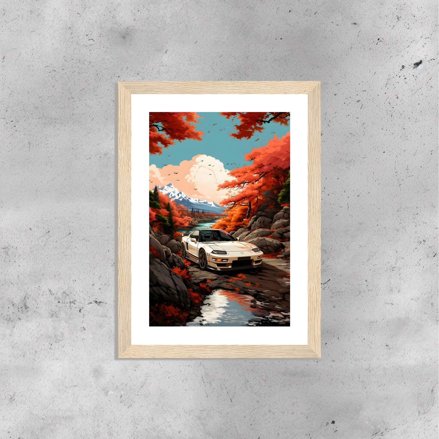 Honda NSX - Red Trees