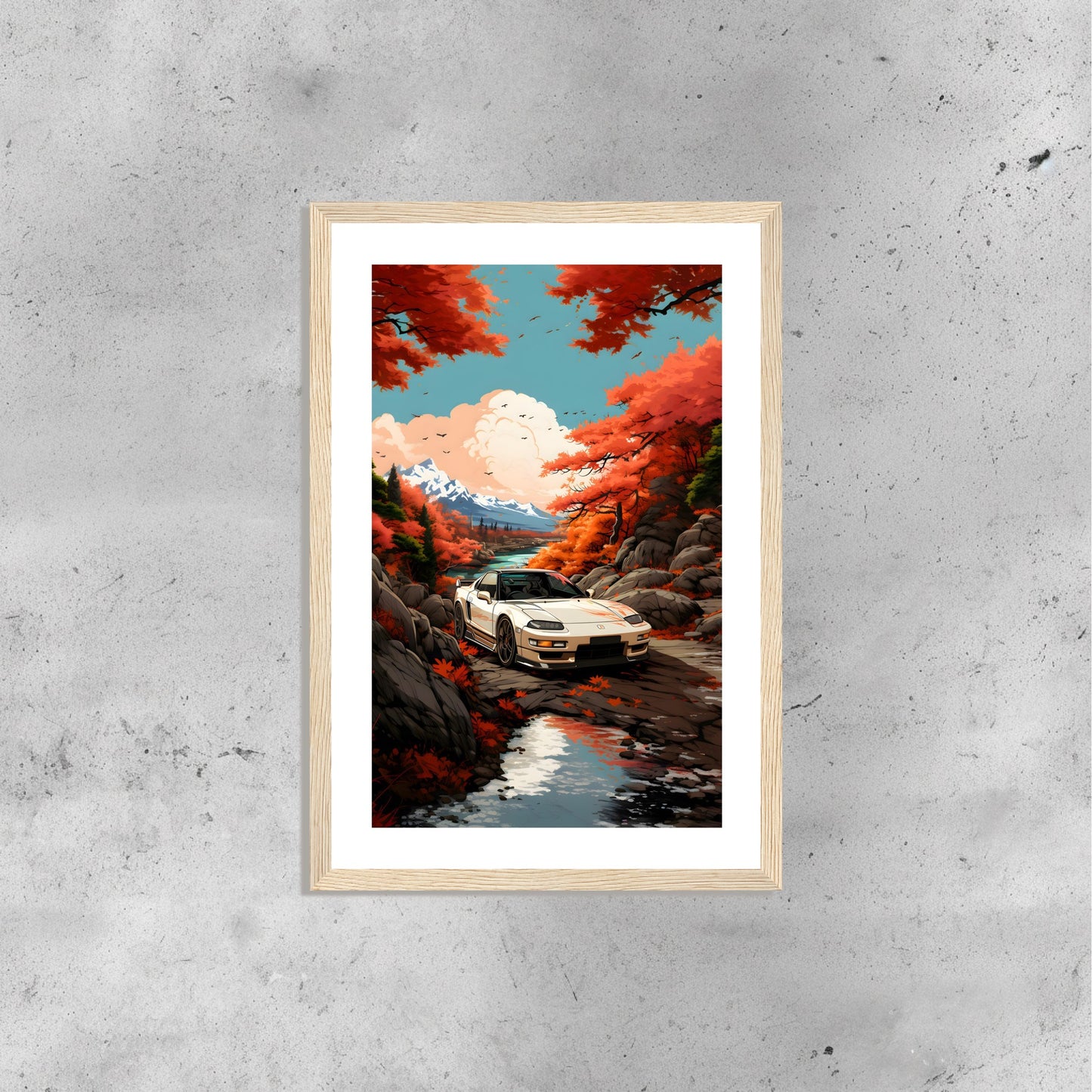 Honda NSX - Red Trees