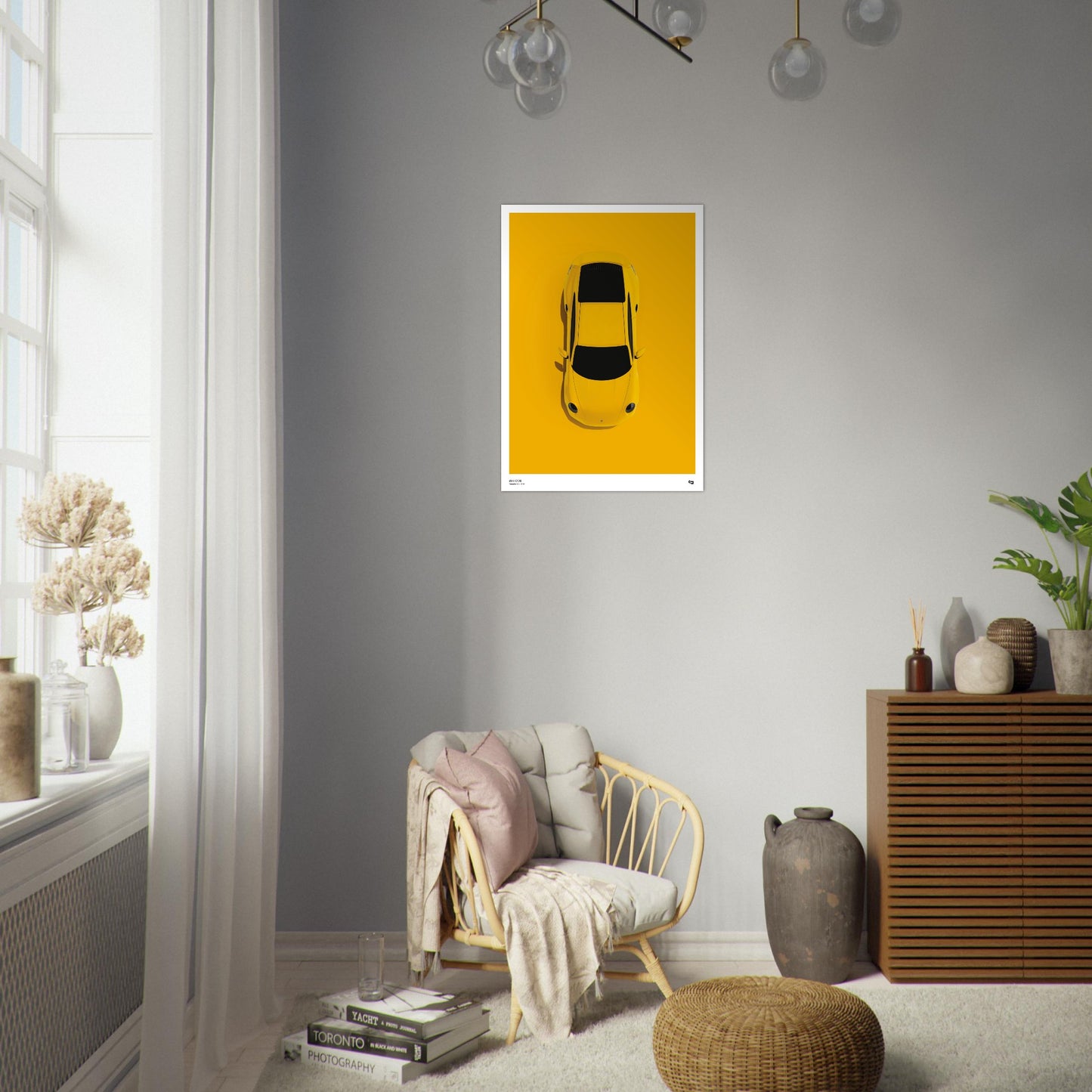 008 Yellow Porsche 911