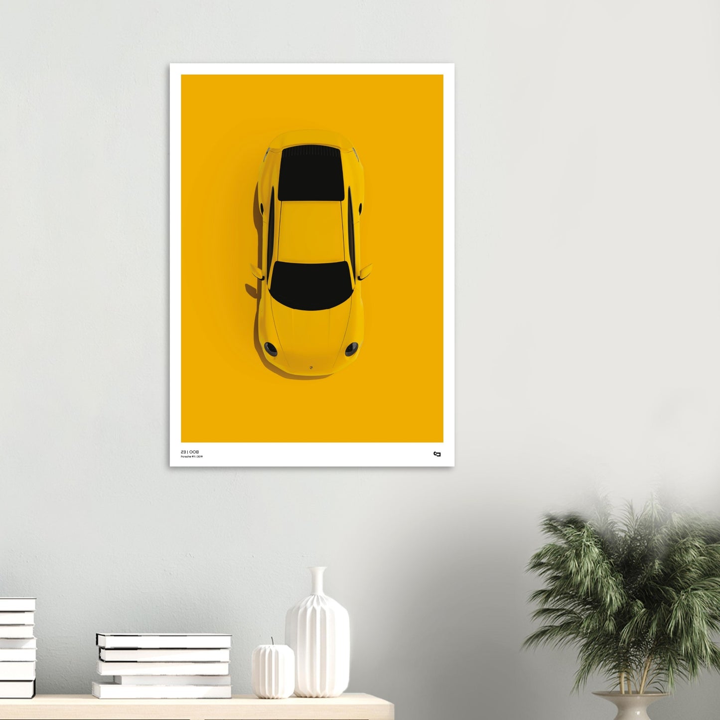 008 Yellow Porsche 911