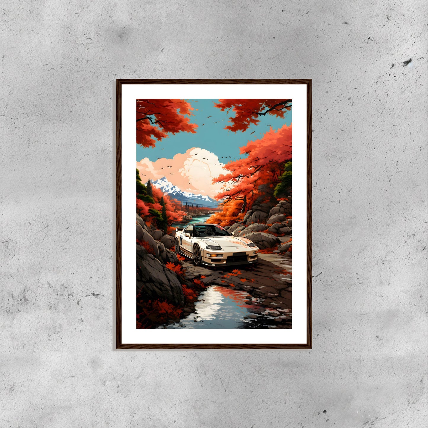 Honda NSX - Red Trees